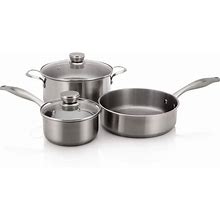 Frigidaire 5304513525 Stainless Steel Cookware Set, 5 Piece