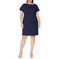 London Times Women's Polished Sheath Dress With Bow Detail Career Office Event Occasion Guest Of