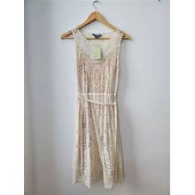 Anthropologie Brand With Tags Petite Lace Dress - Was $178