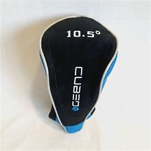 Ram Cubed 10.5 Degrees Golf Club Cover Driver Blue Black Embroidered