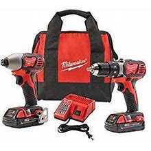 Milwaukee 2691-22 18-Volt Compact Drill And Impact Driver Combo Kit