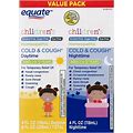 Equate Children's Homeopathic Daytime & Nighttime Cold & Cough Liquid Twin Pack, 4 Fl Oz, Size: 8 Oz, Other