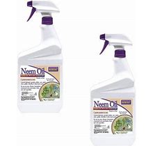 Bonide Products (022) Neem Oil Spray RTU 32 Oz - Pack Of 2