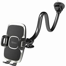 Solid Car Truck Phone Mount Holder With 14-Inch Goosneck Long Arm 1Zero Windsh W
