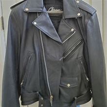 Highway Leather Old School Police Style Motorcycle Leather Jacket 2
