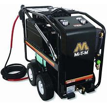 Mi-T-M Medium Duty 3000 Psi 3.5 Gpm Hot Water Electric Pressure Washer