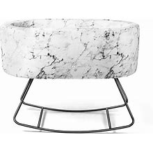 Aristot Bassinet And Base In Carrara Marble | Cribs & Toddler Beds From Strolleria