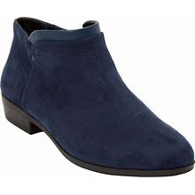 Women's The Bexley Bootie By Comfortview In Navy (Size 12 M)