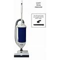 Sebo 9855Am Dart Upright Vacuum (Arctic White/Dark Blue)