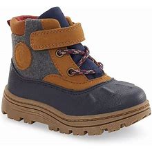 Carter's Freddie Toddler Boys' Duck Toe Ankle Boots, Toddler Boy's, Size: 5 T, Brown