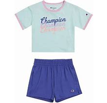 Champion Little Girls 2-Pc. Short Set | Blue | Regular 6 | Clothing Sets Short Sets