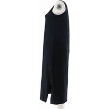Women's Isaac Mizrahi _Slvless Maxi Dress Side Slits Women S A290851