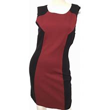 Rw&Co. Dresses | Rw & Co Colorblock Dress Size Medium | Color: Black/Red | Size: M