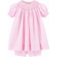 Petit Ami Baby Girls 3-9 Months Smocked Gingham Dress, , Pink3 Months