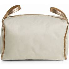 Brunello Cucinelli Kids - Logo-Print Shoulder Bag - Kids - Nylon - One Size - Neutrals