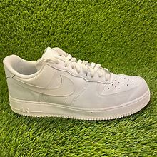 Nike Air Force 1 Low '07 Mens Size 12 White Athletic Shoes Sneakers CW2288-111