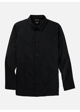 Burton - Mens Work Stretch Long Sleeve Overshirt - SM True Black