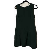 Laundry By Design Green Drop Waist Dress Womens Size 10 Sleeveless
