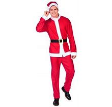 Northlight Santa Claus Men's Fancy-Dress Costumes For Adult, Standard (4 Each)