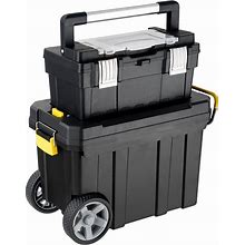 Costway 2-In-1 Rolling Tool Box Set Mobile Tool Chest Storage - See Details
