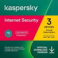 Kaspersky Internet Security 2023 | 3 Devices | 1 Year | Antivirus And Secure VPN Included | PC/Mac/Android | Amazon Subscription - Annual