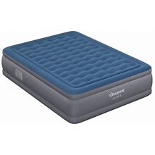 Beautyrest Extraordinaire 16" Inflatable Blow Up Air Bed Mattress With Built-In Pump Full