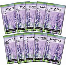 Sow Right Seeds - Lavender Seeds For Planting - Non-GMO Heirloom Packet With Instructions To Grow A Beautiful Indoor Or Outdoor Herb Garden -