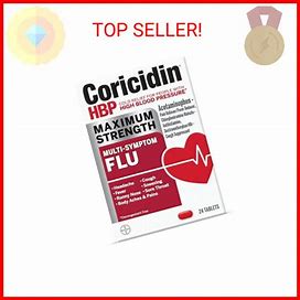 Coricidin Hbp Maximum Strength Multi-Symptom Flu Tablets For Body