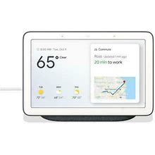 NEW Google Home Nest Hub 7" With Google Assistant Charcoal, GA00515-US