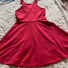 Zunie Dresses | Zuni Girls Hot Pink A Line Dress. Size 14. | Color: Pink | Size: 14G