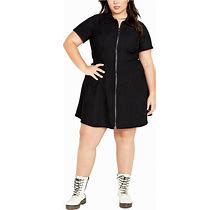 Plus Size Laylah Dress - Black