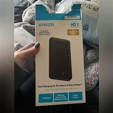 Anker Cell Phones & Accessories | Anker Power Bank (20,000 Mah, 20W, 3-Port) | Color: Black | Size: Os