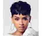 Nicelatus Short Black Wig Synthetic Wigs With Bangs Heat Resistant Synthetic Wigs For Black Women Short Pixie Cut Wig Black Hair