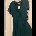 A. Byer Dresses | A. Byer High-Low Wrap Dress | Color: Green | Size: Xl
