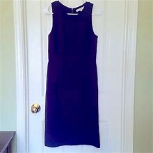 Ann Taylor Dresses | Ann Taylor Loft Sheath Dress | Color: Purple | Size: 4