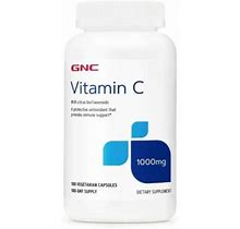 GNC Vitamin C 1000Mg Antioxidant Immune System 180 Vegetariancapsules Exp 4/25