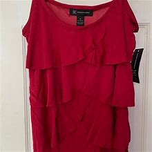 INC International Concepts Top - New Women | Color: Red | Size: M