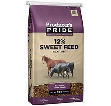 Producer's Pride 9771 Livestock Products 12% Sweet Feed In 50 Pounds Package