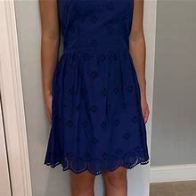 Aeropostale Dresses | Aeropostale Eyelet Dress. | Color: Blue | Size: S