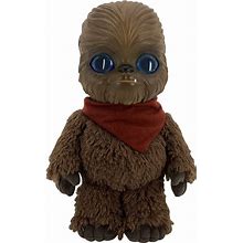 Star Wars Galactic Pals Plush 11-Inch Toy, Wookiee Soft Doll With Carrier & Personality Profile Card For Personalized Experience