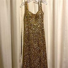 Sherri Hill Dresses | Sherry Hill Gold Color Size 6 New Dress | Color: Gold | Size: 6