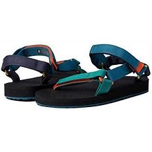 Teva Kids Original Universal Lightweight Comfortable Quick-Drying Sport Casual Sandal Blue Coral Multi