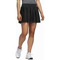 Adidas Golf Pleated Stretch Recycled Polyester Golf Skort In Black At Nordstrom, Size Small