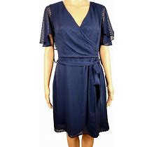 Alex Marie Dress Very Beautiful Navy Blue Dreamer Dress Size 6 Petite Normcore