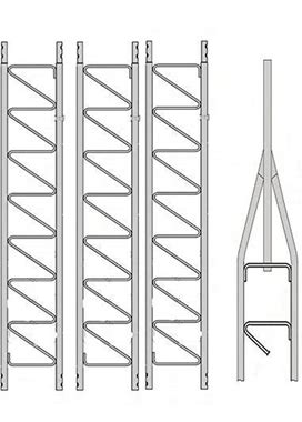 Rohn 25 Series 40' Basic Tower (25G)