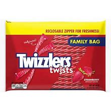 TWIZZLERS Strawberry Twists Family Bag