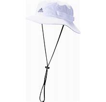 Adidas Victory 4 Bucket Hat In White - Size S/M