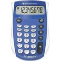 Texas Instruments 8-Digit Handheld Calculator, TI503SV, 3-1/10" X 4-4/5" X 7/10", Blue/Grey