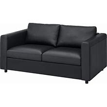 IKEA - FINNALA Loveseat, Grann/Bomstad Black, Height Including Back Cushions: 33 1/2 "