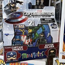 Marvel Minimates Series 55 Captain America & Winter Soldier Movie 2" Figure Set